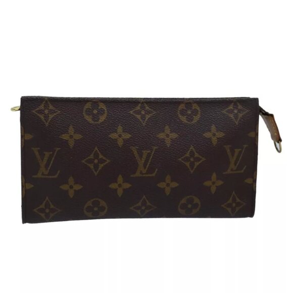 LOUIS VUITTON Monogram Bucket GM Pouch Accessory Pouch LV - Picture 1 of 16